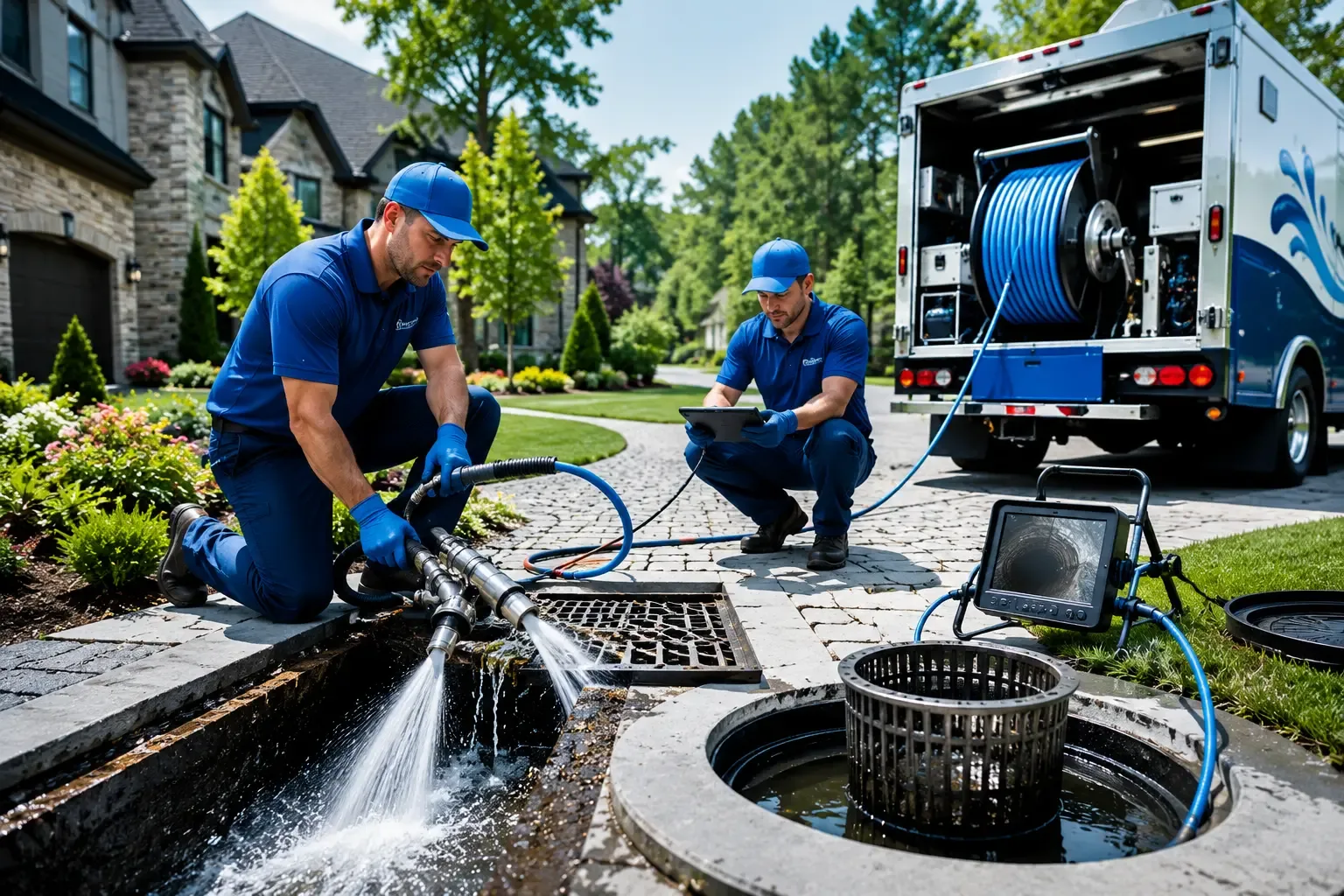 Local outdoor drain cleaning professionals in Bonfield, IL
